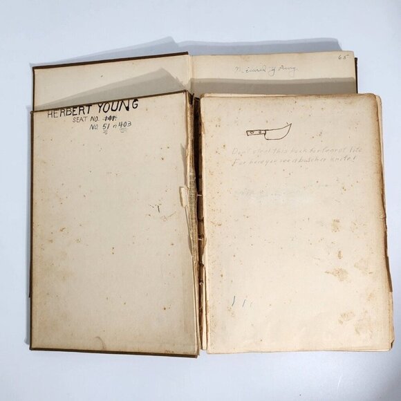 Glee & Chorus Book J.E. NeCollins 1911 Hardcover Set of 2 Songbook Vintage - Picture 5 of 11